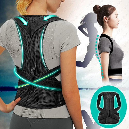 Chaleco Corrector De Postura Ortopédico Unisex Para Columna