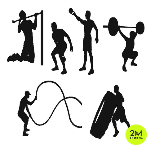 Imagen 7 de 10 de Muñequeras Elásticas Gym Fitness Entrenamiento Original Par