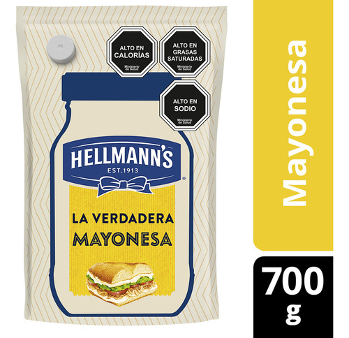Mayonesa Doypack 700gr Hellmann's