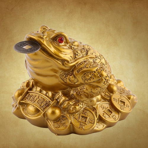 Sapo De La Suerte De Feng Shui Wealth Decoración Para El Hog