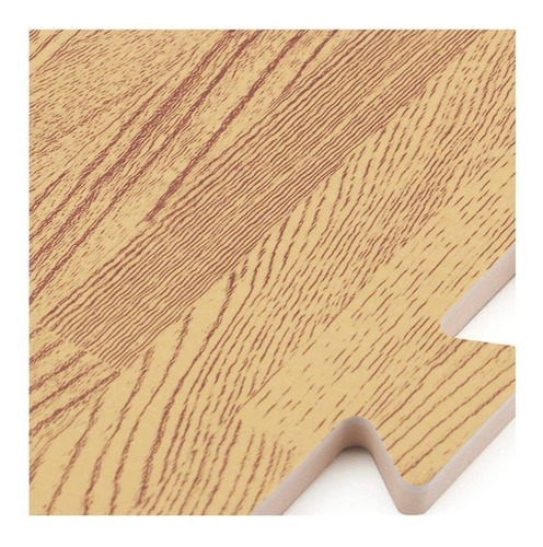 Pisos Alfombra Goma Eva Simil Madera 60x60 Pack Por 4 Uni