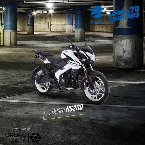 Bajaj Rouser Ns 200 Solo En Grupo Jack!