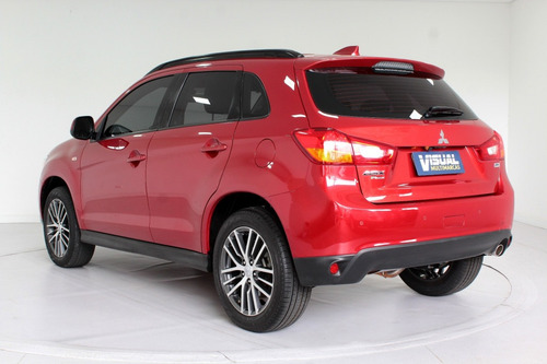 Imagem 2 de 17 de Mitsubishi Asx 2.0 Flex Automático Cvt 6m - 2018 - Vermelh