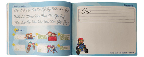 2 Libretas Mi Primer Cuaderno Preescolar Cuadro Aleman Norma
