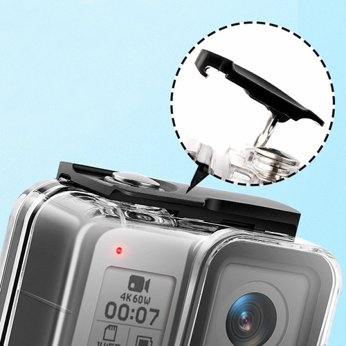 Imagen 4 de 6 de Case Impermeable Protector Para Gopro Hero 8 Black