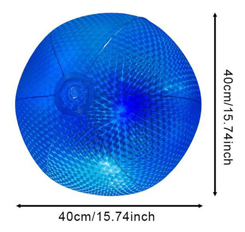 2025 Pelota De Pvc For Piscina, Juguete De Playa Azul Con