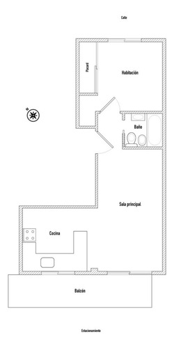 Departamento En Venta 2 Ambientes San Fernando