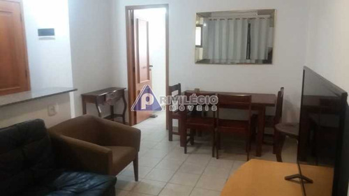 Apartamento À Venda, 1 Quarto, 1 Suíte, 1 Vaga, Copacabana - Rio De Janeiro/rj - 5743