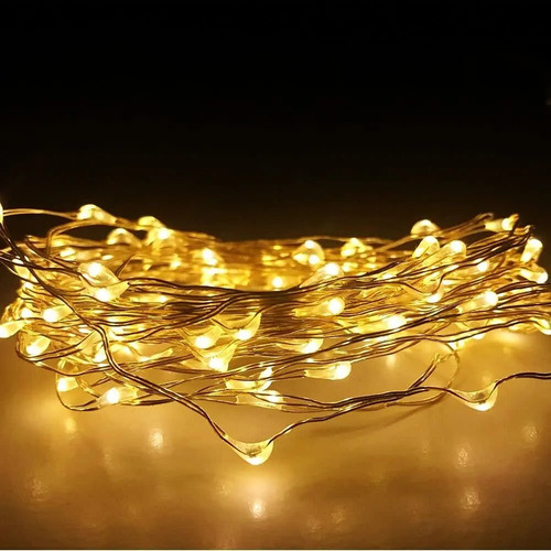 Fio De Fada 120m 1200 Leds Natal Fixo Resistente Transparent