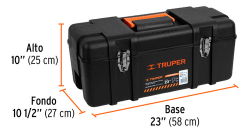 Caja Herramienta Ind. 23'' Truper 11506