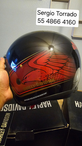 Casco Harley Davidson Original De Edicion 120 Aniversario Negro Monocolor L (Usado)