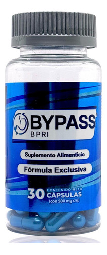 Bypass Bpri Azul 30 Capsulas Fenogreco Cola De Caballo