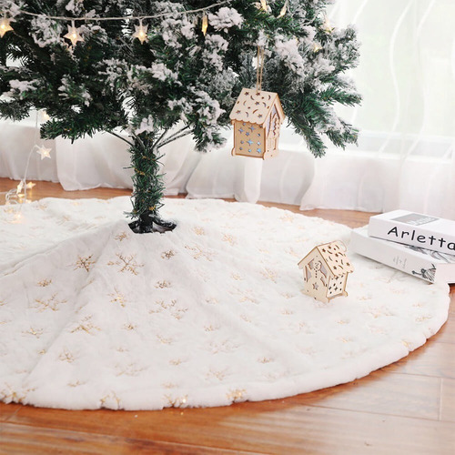 A Falda Pie De Arbol Arbolitos De Navidad Decoracion Bordado
