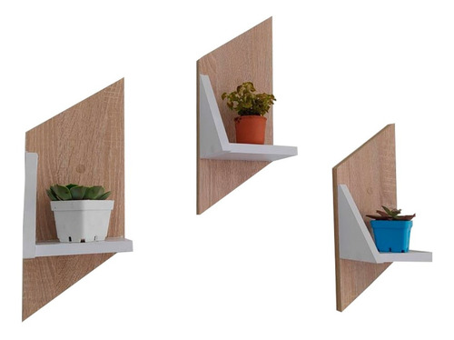 Promocion Set 3 Repisas Flotantes | Decoracion Moderna