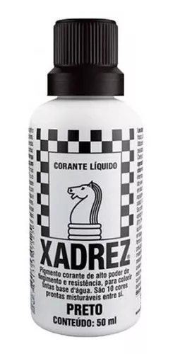 CORANTE LÍQUIDO XADREZ PRETO