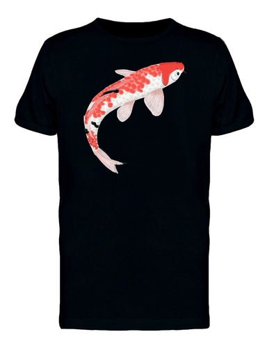 Playera Carpa Koi En Acuarela Para Hombre