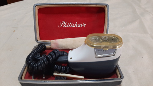 Afeitadora Eléctrica Antigua Philips Philishave Exclusive
