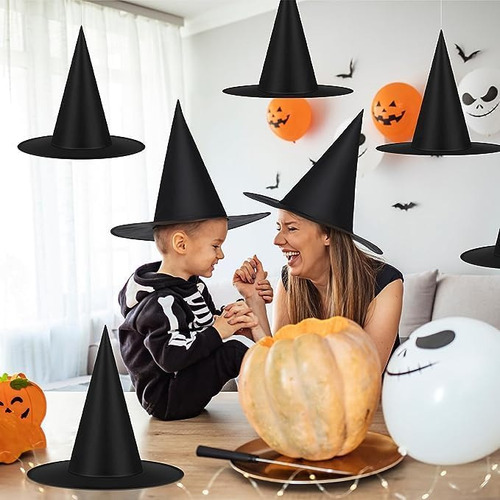 G Disfraz De Halloween Bruja Sombrero Set - 10 Piezas...