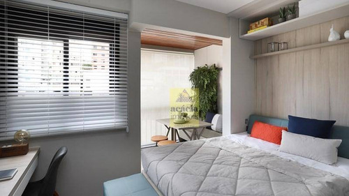 Imagem 9 de 12 de Studio Com 1 Dormitório À Venda, 20 M² Por R$ 379.299,00 - Vila Madalena - São Paulo/sp - St0042