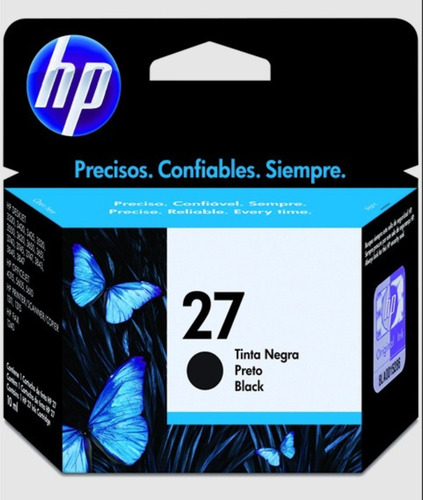 Cartucho Hp C8727ab 27 Preto 11ml Original