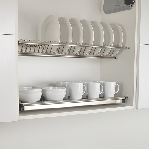 Platera De Acero Inoxidable De 90 Cm Herraje De Cocina