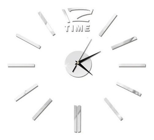 Reloj Pared Quartz 3d Minimalista Moderno Decoracion Grande
