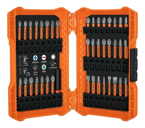 comprar Juego De 40 Puntas De Impacto Mixtas L 1  Y 2  Expert 101966