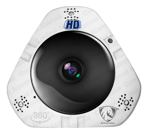Imagen 1 de 10 de Camara Wifi Ip Hd 360 Grados Panoramica Seguridad Video App