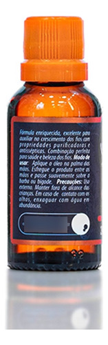 Óleo para barba Lunix Cosméticos Líquido fragancia melaleuca e alecrim de 29.573mL 50g