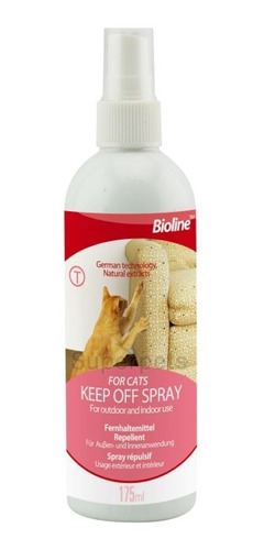 Repelente Keep Off Spray Gatos Bioline/boxcatchile