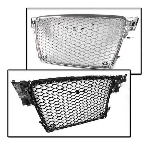 Parrilla Malla Cromada De Audi A4 / A4 Quattro 2009 - 2012