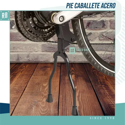 Pie Caballete Bicicleta Bicimoto Acero Reforzado