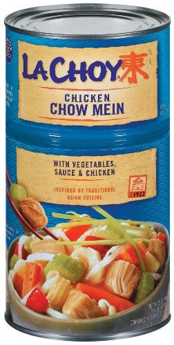 La Choy, Pollo Chow Mein Con Verduras, 42 Oz Lata (pack De 3