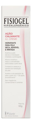 Creme Hidratante Corporal Fisiogel Ação Calmante A.i Com 50g