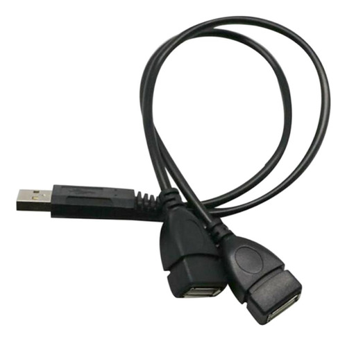 Usb 2.0 2 Dual Splitter Hub Convertidor De Corriente Y