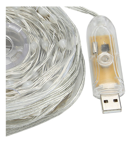 Luces De Hadas De Alambre De Cobre Ligero Diy Ip68 20 Metros