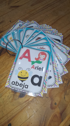 Abecedarios Didáctico Plastificados A4
