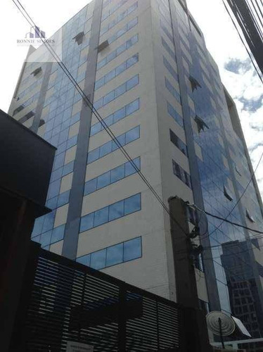 Imagem 7 de 7 de Sala Comercial À Venda Em Moema, Edifício New Office Center, Sala Ampla Com Ótima Iluminação, 1 Banheiro, Ar Condicionado, 1 Vaga, 32 M², São Paulo. - Sa0552