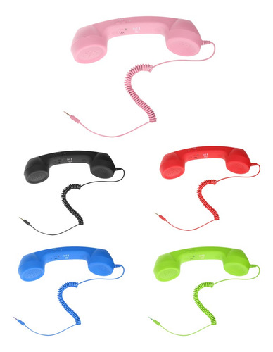 Imagen 3 de 5 de 2x 3.5mm Micrófono Retro Móvil Inteligente Celular