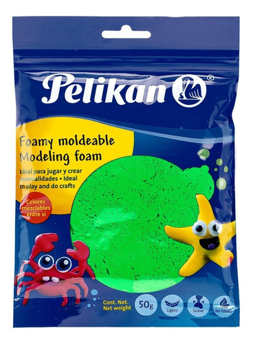 Combo Pelikan: Foamy Moldeable X 4