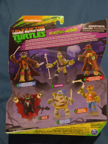 Teenage Mutant Ninja Tortugas Ninja Monster+ Hunt Coleccion