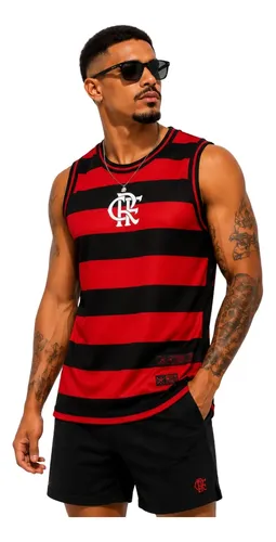 Regata Masculina Flamengo Oficial Licenciada Coimbra