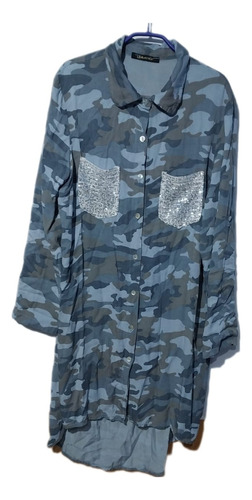 Bluzón Militar De Mujer Talla L