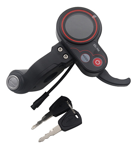 Pantalla Lcd Para Scooter Eléctrico Zq-100 Con Cierre