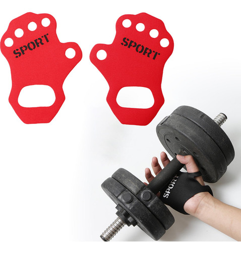 3 Guantes De Entrenamiento Con Empuñaduras, Previene
