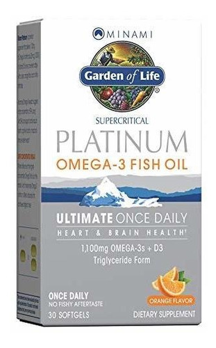 Garden Of Life Minami Supercritical Platinum Omega 3 - Suple