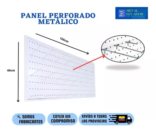 PANEL PERFORADO 120 X 60 CM - Comprar en KOPLAC