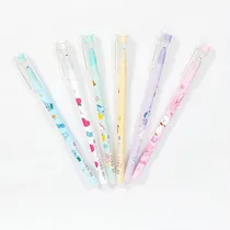 Comprar 6 Plumas Bts Bt21 Army Bolígrafo Silicona Papelería Kawaii
