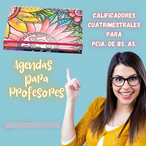 Imagen 3 de 10 de Agenda Docente Secundaria 18 Cursos