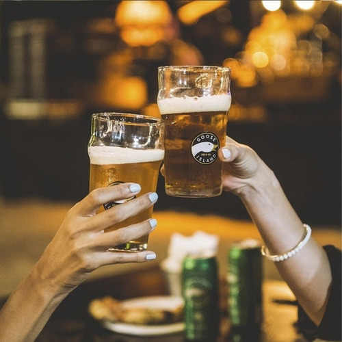 Imagen 4 de 10 de Vaso De Cerveza Goose Island Pack X 6 X 560ml. - Original
